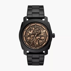 FOSSIL MACHINE AUTOMATIC BLACK STAINLESS STEEL